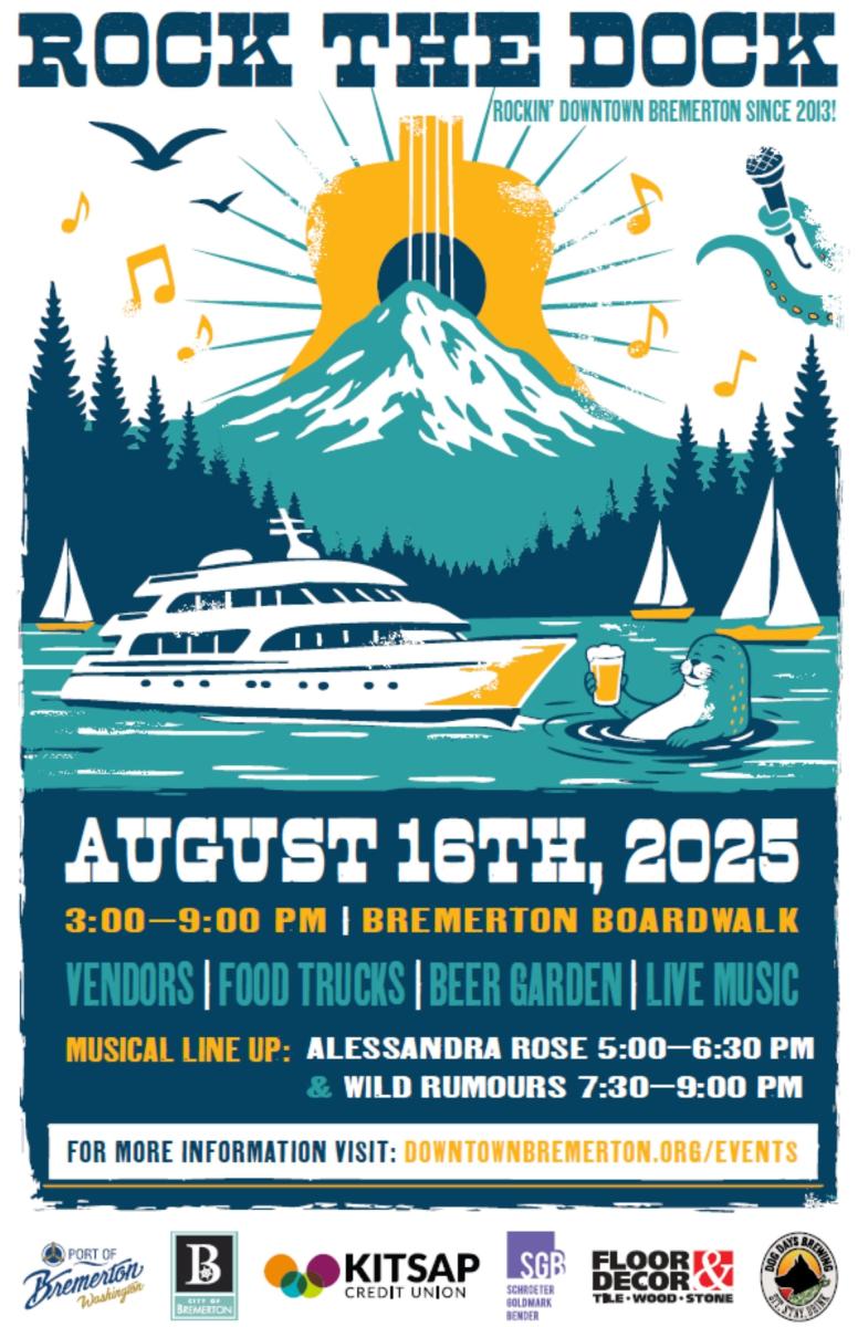 Rock the Dock 2025 Poster